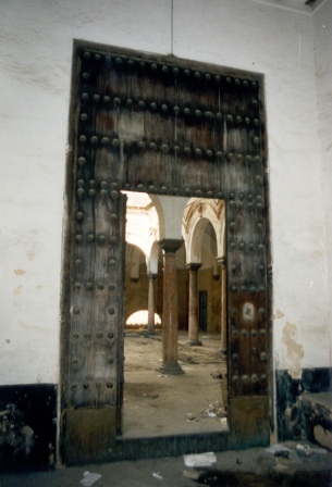 Port�n de entrada al patio. Siglo XVIII